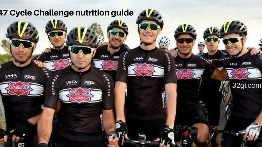 Nutritional planning for the 947 Cycle Challenge